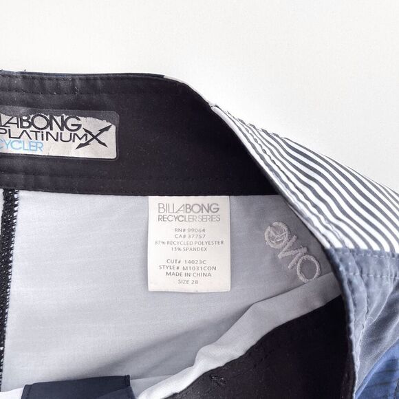 Billabong Mens Platinum X Recycler PX2 Stretch Board Shorts Black Red Size 28 - Picture 4 of 9